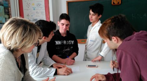 Intercanvi amb els alumnes de l'Avet Roig