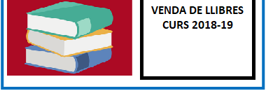 VENDA DE LLIBRES I LLISTAT CURS 2018-19
