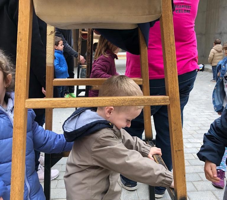 P3, P4 i P5 anem a conèixer els gegants de Sant Celoni