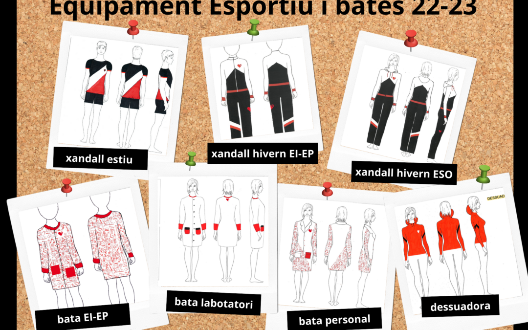 Nou equipament esportiu i bates curs 22-23